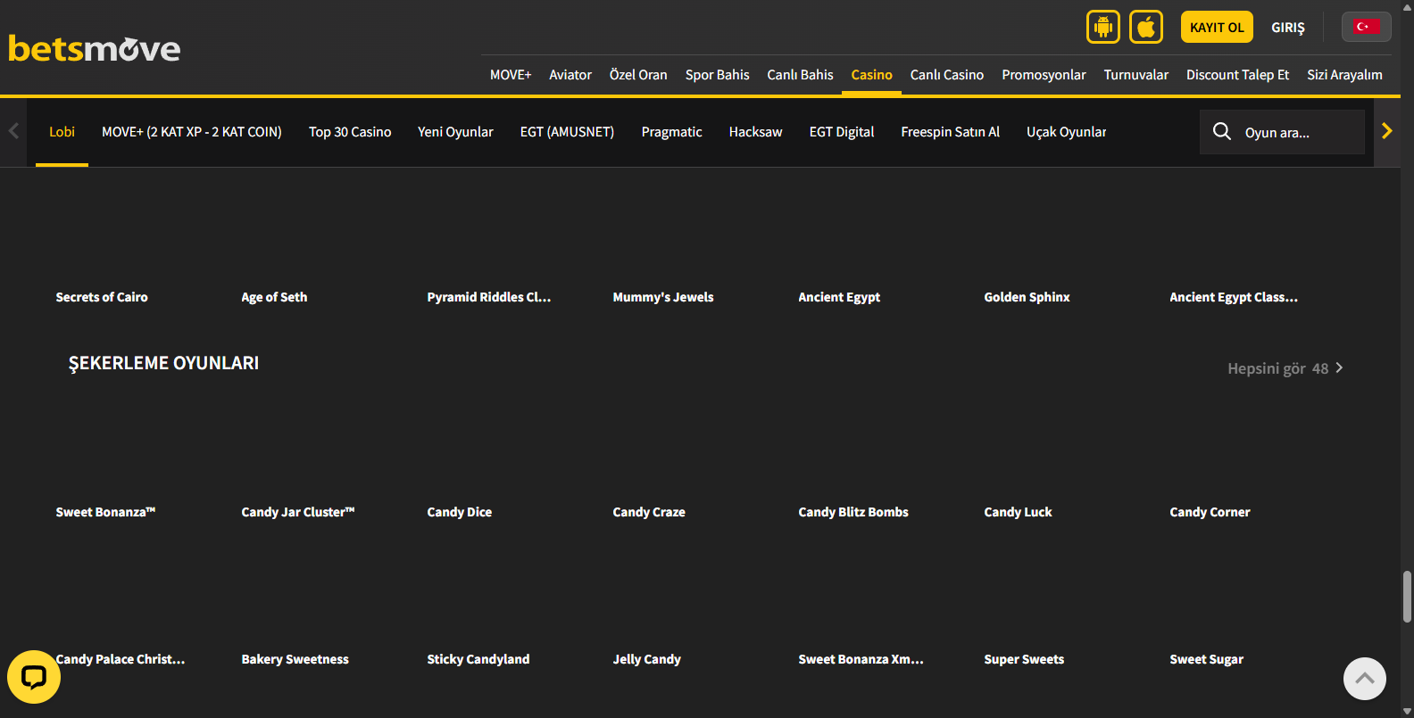 Betsmove Güvenilir Bahis